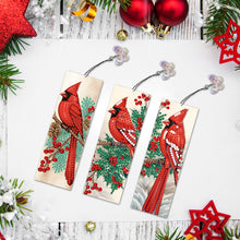 Load image into Gallery viewer, 3Pcs Special Shape Christmas Tree Diamond Painting Bookmark for Adults Beginners
