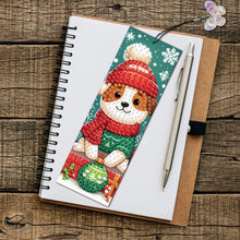 Load image into Gallery viewer, 3Pcs Special Shape Christmas Tree Diamond Painting Bookmark for Adults Beginners
