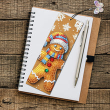 Load image into Gallery viewer, 3Pcs Special Shape Christmas Tree Diamond Painting Bookmark for Adults Beginners
