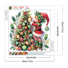 Load image into Gallery viewer, Diamond Painting - Partial Special Shaped - Christmas tree (30*30CM)
