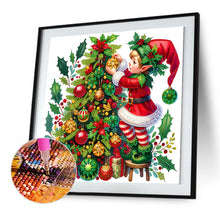 Load image into Gallery viewer, Diamond Painting - Partial Special Shaped - Christmas tree (30*30CM)
