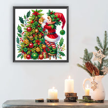 Load image into Gallery viewer, Diamond Painting - Partial Special Shaped - Christmas tree (30*30CM)
