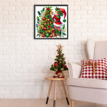 Load image into Gallery viewer, Diamond Painting - Partial Special Shaped - Christmas tree (30*30CM)
