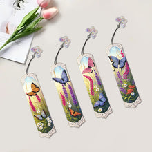 Load image into Gallery viewer, 4Pcs Special Shape Christmas Tree Diamond Painting Bookmark for Reading Day Gift
