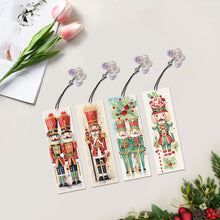 Load image into Gallery viewer, 4Pcs Special Shape Christmas Tree Diamond Painting Bookmark for Reading Day Gift
