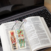 Load image into Gallery viewer, 4Pcs Special Shape Christmas Tree Diamond Painting Bookmark for Reading Day Gift
