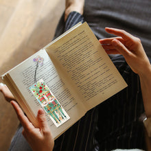 Load image into Gallery viewer, 4Pcs Special Shape Christmas Tree Diamond Painting Bookmark for Reading Day Gift

