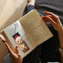 Load image into Gallery viewer, 4Pcs Special Shape Christmas Tree Diamond Painting Bookmark for Reading Day Gift
