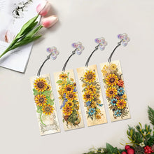 Load image into Gallery viewer, 4Pcs Special Shape Christmas Tree Diamond Painting Bookmark for Reading Day Gift
