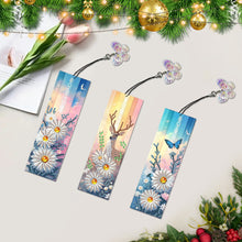 Load image into Gallery viewer, 3Pcs Special Shape Animals 5D DIY Diamond Painting Bookmark for Reading Day Gift
