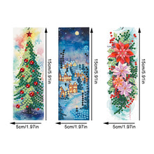 Load image into Gallery viewer, 3Pcs Special Shape Animals 5D DIY Diamond Painting Bookmark for Reading Day Gift

