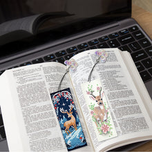 Load image into Gallery viewer, 3Pcs Special Shape Animals 5D DIY Diamond Painting Bookmark for Reading Day Gift
