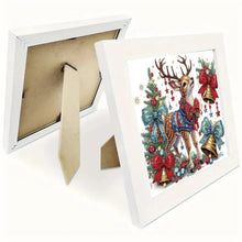 Load image into Gallery viewer, Diamond Painting - Partial Special Shaped - Christmas elk (with frame) (22.8*22.8CM)
