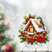 Load image into Gallery viewer, Acrylic Special Shaped Christmas Animals 5D DIY Diamond Art Tabletop Decorations
