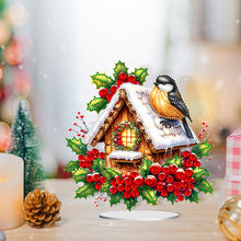 Load image into Gallery viewer, Acrylic Special Shaped Christmas Animals 5D DIY Diamond Art Tabletop Decorations
