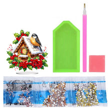 Load image into Gallery viewer, Acrylic Special Shaped Christmas Animals 5D DIY Diamond Art Tabletop Decorations
