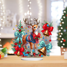 Load image into Gallery viewer, Acrylic Special Shaped Christmas Animals 5D DIY Diamond Art Tabletop Decorations
