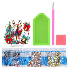 Load image into Gallery viewer, Acrylic Special Shaped Christmas Animals 5D DIY Diamond Art Tabletop Decorations
