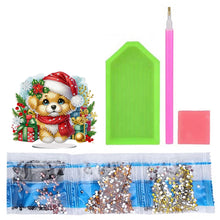 Load image into Gallery viewer, Acrylic Special Shaped Christmas Animals 5D DIY Diamond Art Tabletop Decorations
