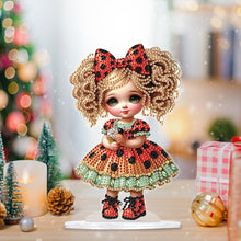 Load image into Gallery viewer, Acrylic Cute Girl Desktop Diamond Painting Art Kits for Home Office Decor
