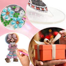 Load image into Gallery viewer, Acrylic Cute Girl Desktop Diamond Painting Art Kits for Home Office Decor
