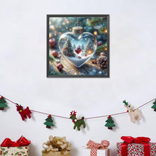 Load image into Gallery viewer, Diamond Painting - Full Round - Christmas fantasy love crystal ball (30*30CM)
