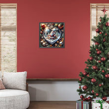 Load image into Gallery viewer, Diamond Painting - Full Round - Christmas fantasy love crystal ball (30*30CM)
