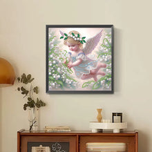 Load image into Gallery viewer, Diamond Painting - Partial Special Shaped - Angel child (30*30CM)
