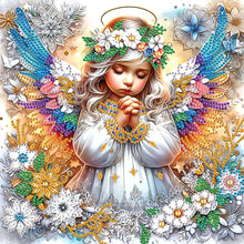 Load image into Gallery viewer, Diamond Painting - Partial Special Shaped - Angel child (30*30CM)
