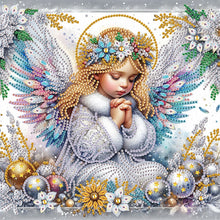 Load image into Gallery viewer, Diamond Painting - Partial Special Shaped - Angel child (30*30CM)
