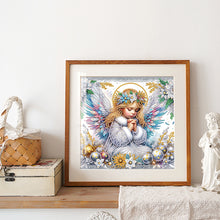 Load image into Gallery viewer, Diamond Painting - Partial Special Shaped - Angel child (30*30CM)

