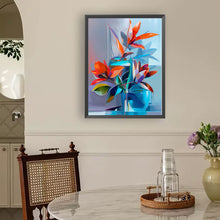 Load image into Gallery viewer, Diamond Painting - Full Round - Geometric red flower (30*40CM)
