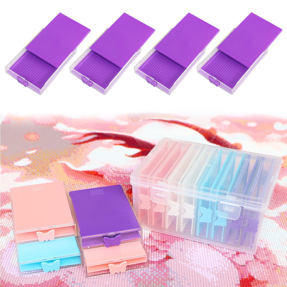 8pcs 5D DIY Diamond Painting Tray Diamond Painting Beads Sorting Tray for Adults