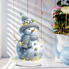 Load image into Gallery viewer, Acrylic Christmas Gnome Deer Diamond Painting Desktop Decors Bedroom Table Decor
