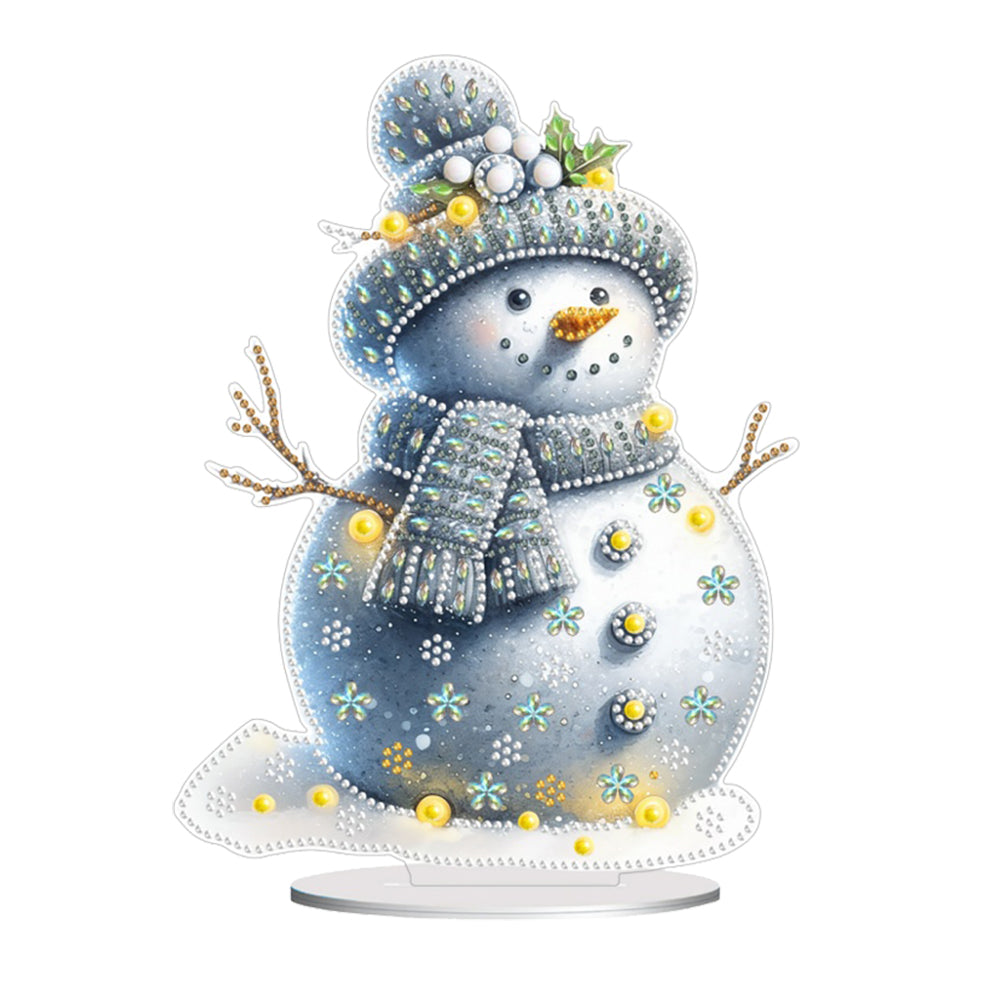 Acrylic Christmas Gnome Deer Diamond Painting Desktop Decors Bedroom Table Decor