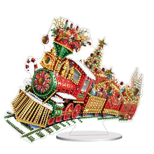 Load image into Gallery viewer, Acrylic Christmas Gnome Deer Diamond Painting Desktop Decors Bedroom Table Decor
