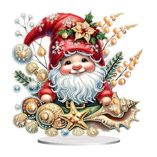 Load image into Gallery viewer, Acrylic Christmas Gnome Deer Diamond Painting Desktop Decors Bedroom Table Decor
