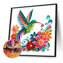 Load image into Gallery viewer, Diamond Painting - Full Round - Quilling paper painting bird (40*40CM)

