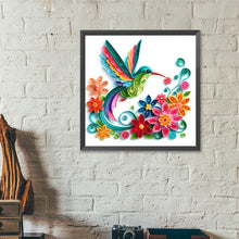 Load image into Gallery viewer, Diamond Painting - Full Round - Quilling paper painting bird (40*40CM)
