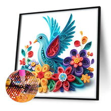 Load image into Gallery viewer, Diamond Painting - Full Round - Quilling paper painting bird (40*40CM)
