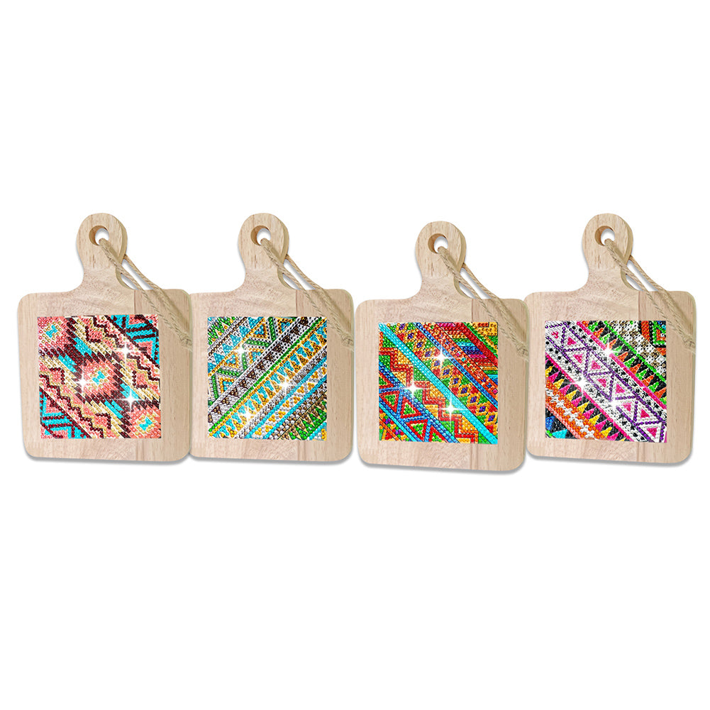 4Pcs Animals 5D Diamond Painting Tray Art Craft Diamond Painting Tray Handicraft