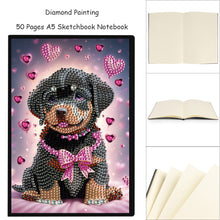 Load image into Gallery viewer, Animal Special Shaped 50 Pages 5D DIY Diamond Art Painting Notebook Kit No Lines
