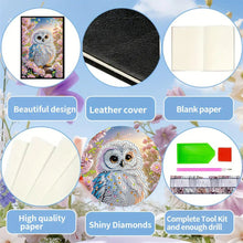 Load image into Gallery viewer, Animal Special Shaped 50 Pages 5D DIY Diamond Art Painting Notebook Kit No Lines
