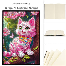 Load image into Gallery viewer, Animal Special Shaped 50 Pages 5D DIY Diamond Art Painting Notebook Kit No Lines
