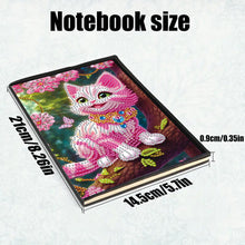 Load image into Gallery viewer, Animal Special Shaped 50 Pages 5D DIY Diamond Art Painting Notebook Kit No Lines
