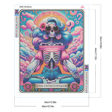 Load image into Gallery viewer, Diamond Painting - Full Round - Skull tarot card (40*50CM)
