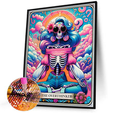 Load image into Gallery viewer, Diamond Painting - Full Round - Skull tarot card (40*50CM)
