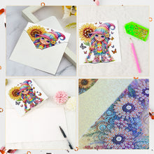 Load image into Gallery viewer, 6Pcs Christmas DIY Diamond Painting Card Diamond Daily Wish Card for Adults Kids
