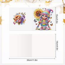 Load image into Gallery viewer, 6Pcs Christmas DIY Diamond Painting Card Diamond Daily Wish Card for Adults Kids
