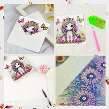 Load image into Gallery viewer, 6Pcs Christmas DIY Diamond Painting Card Diamond Daily Wish Card for Adults Kids
